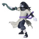 Zoom sur le visage d'Orochimaru avec ses yeux caractéristiques et expression menaçante