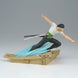 Figurine One Piece Roronoa Zoro en position de combat dynamique
