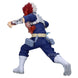 Figurine Shoto Todoroki posée sur son socle, illustrant la stabilité et le design soigné de la pièce BANPRESTO