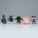 Photo de la figurine One Piece Rival World 7cm sur son socle avec éclairage mettant en valeur les couleurs