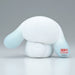 Collection de figurines Sanrio avec Cinnamoroll Softmates 15cm au centre, décor coloré