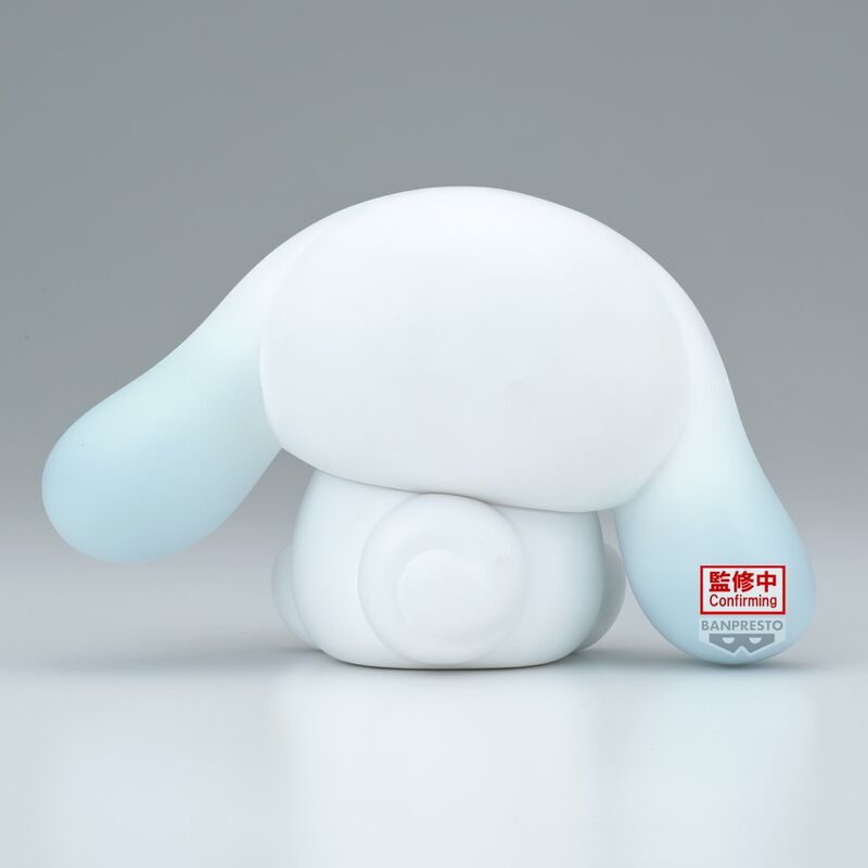 Collection de figurines Sanrio avec Cinnamoroll Softmates 15cm au centre, décor coloré