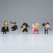 Ensemble de plusieurs figurines One Piece Rival World 7cm assorties exposées côte à côte