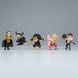Ensemble de plusieurs figurines One Piece Rival World 7cm assorties exposées côte à côte