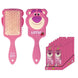 Brosse à cheveux Lotso Toy Story CERDÁ vue de face avec design coloré et poils souples