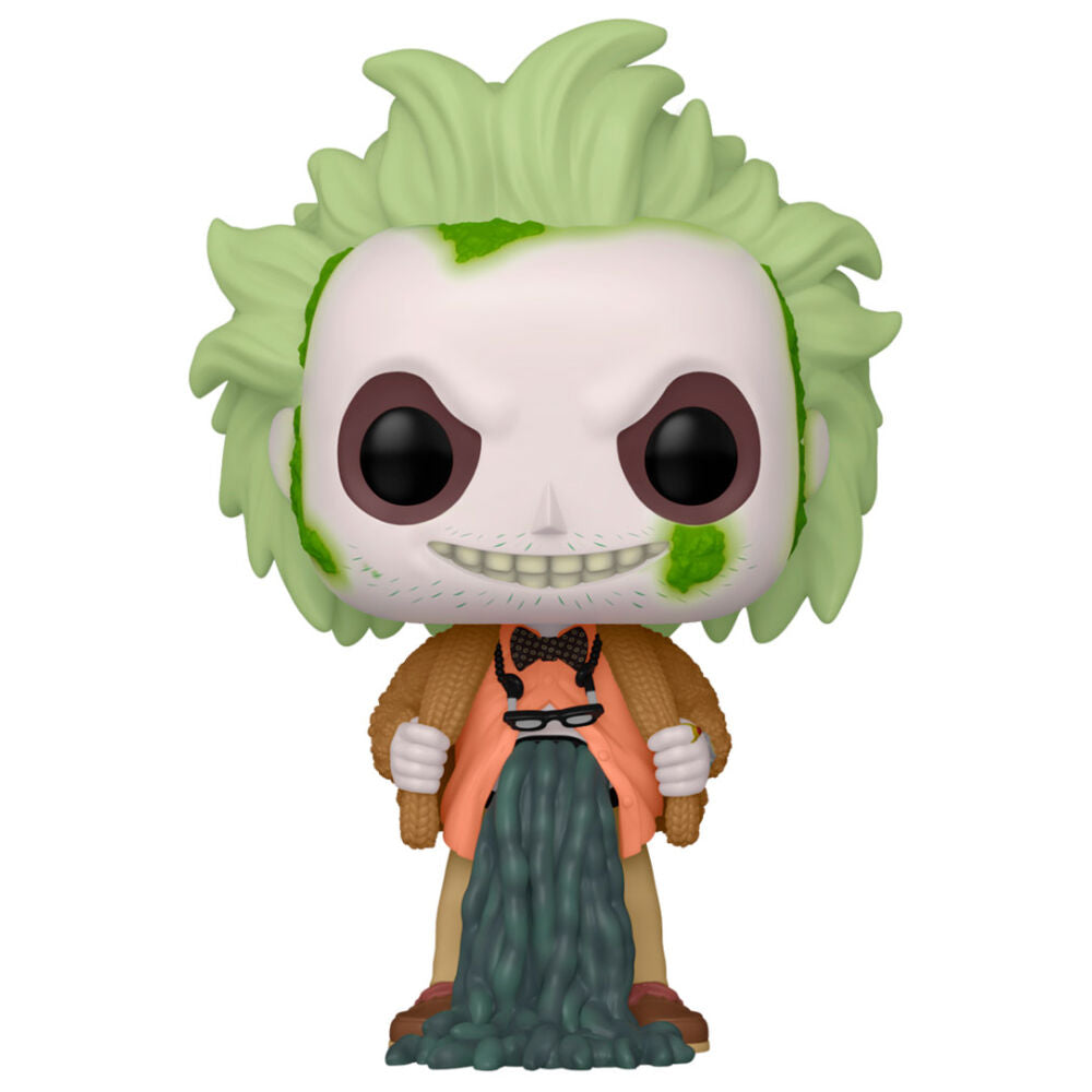 Figurine Funko POP Beetlejuice 2 Chase en vinyle de 9 cm avec détails précis et boîte cadeau.