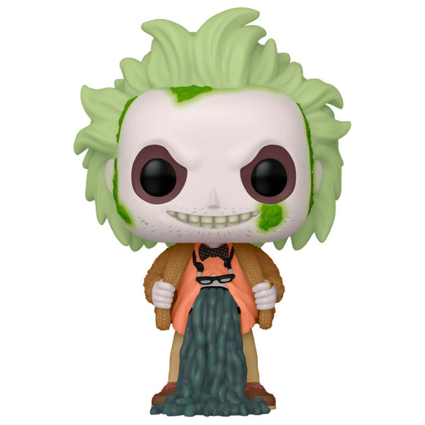 Figurine Funko POP Beetlejuice 2 Chase en vinyle de 9 cm avec détails précis et boîte cadeau.
