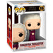 Vue rapprochée de la figurine Funko POP Rhaenyra Targaryen avec détails du visage et costume inspiré de la série