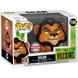 Figurine POP FUNKO exclusive représentant Scar, le vilain du Roi Lion, vue de face avec détails soignés