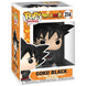 Vue de profil de la figurine Goku Black Funko POP montrant les traits caractéristiques du personnage