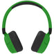 Casque Minecraft Bluetooth pour enfants avec design coloré et confortable sur fond blanc