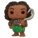 Vue rapprochée de la figurine Maui Funko POP avec détails précis et couleurs vives