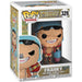 Détail de la tête et des bras mécaniques de la figurine Funko POP Franky, personnage de One Piece
