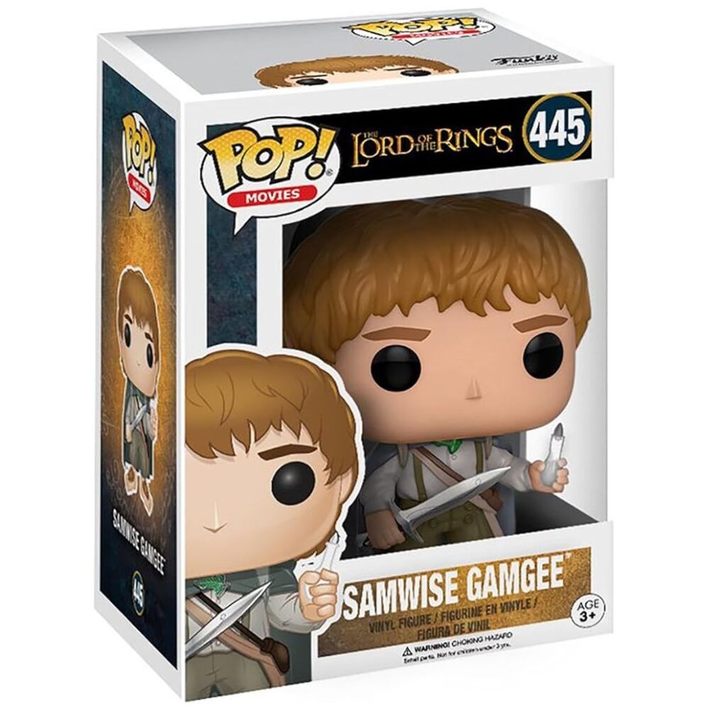 Figurine Funko POP Samwise Gamgee de 9cm avec boîte cadeau Le Seigneur des Anneaux