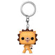 Porte-clés Funko Pocket POP représentant Kon de Bleach en gros plan avec détails colorés