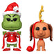 Figurine Funko POP du Grinch avec son manteau vert et son expression malicieuse, parfaite pour les collectionneurs.