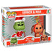 Figurine Funko POP de Max, le chien fidèle du Grinch, avec ses grandes oreilles et son sourire attachant.