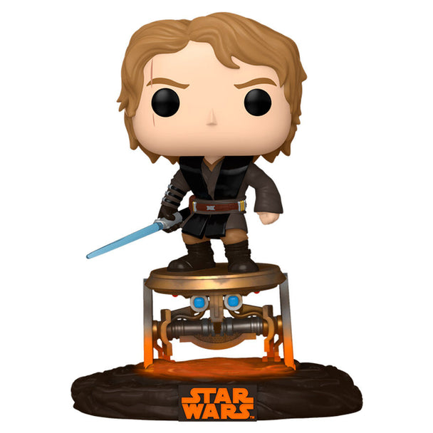 Figurine POP Rides Deluxe Darth Vader First Appearance de FUNKO vue de face avec détails précis et couleurs vives
