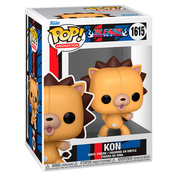 Figurine Funko POP Kon de Bleach en vinyle de 9 cm dans sa boîte cadeau officielle