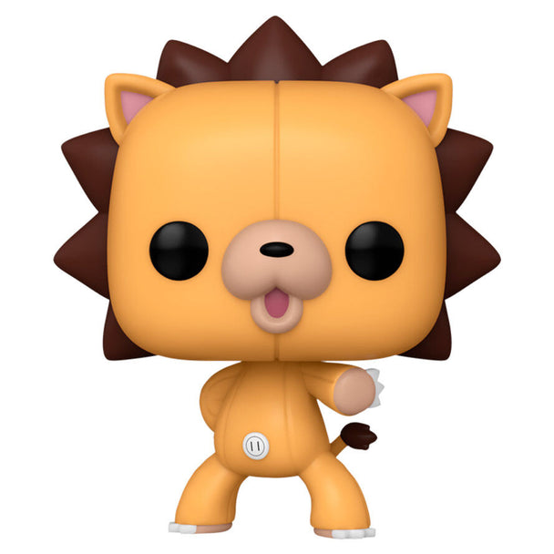 Vue de côté de la figurine Funko POP Kon Bleach montrant les détails du design en vinyle