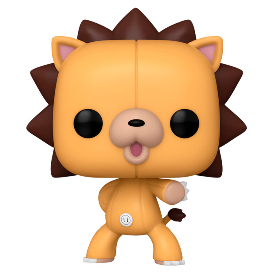 Vue de côté de la figurine Funko POP Kon Bleach montrant les détails du design en vinyle