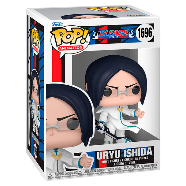 Figurine Funko POP Uryu Ishida de Bleach en vinyle 9 cm dans sa boîte cadeau