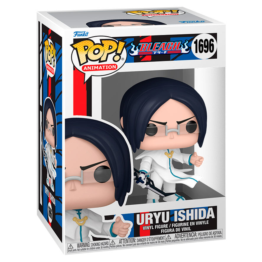 Figurine Funko POP Uryu Ishida de Bleach en vinyle 9 cm dans sa boîte cadeau
