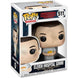 Vue latérale de la figurine Funko POP Eleven montrant les détails de la robe et la finition soignée