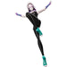 Figurine Spider-Gwen en pose de combat avec arrière-plan blanc uniforme