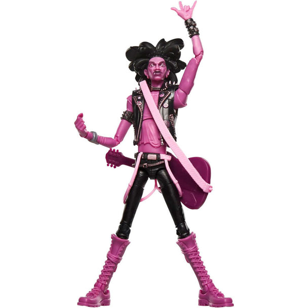 Vue de face de la figurine Spider-Punk articulée Marvel Spider-Man Across The Spider-Verse
