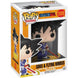 Vue rapprochée de la figurine Funko POP Dragon Ball Z montrant les traits précis de Goku et la texture du nuage Nimbus.