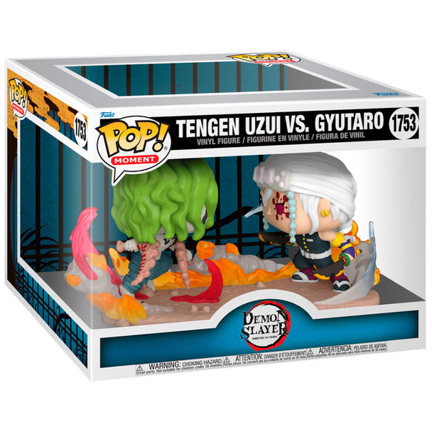 Figurine POP FUNKO de Tengen Uzui en pleine action dans Demon Slayer Kimetsu no Yaiba