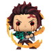 Boîte cadeau collector contenant la figurine Funko POP Tanjiro Kamado, parfaite pour offrir aux fans de Demon Slayer