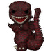 Vue latérale de la figurine Funko POP Godzilla 2016 montrant les textures et couleurs fidèles au film