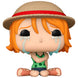 Détail de la figurine Funko POP Nami avec ses couleurs vives et son design fidèle au personnage de One Piece