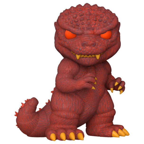 Détail de la figurine Funko POP Godzilla 1984 Chase montrant les finitions et couleurs authentiques