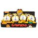 Détail de la peluche Garfield 20cm montrant sa texture douce et ses couleurs vives