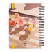 Détail de la reliure wire-o du cahier BT21 A5 ERIK facilitant l'ouverture à plat