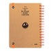 Détail de la reliure wire-o du cahier ERIK facilitant l'ouverture à plat des 90 feuilles A5