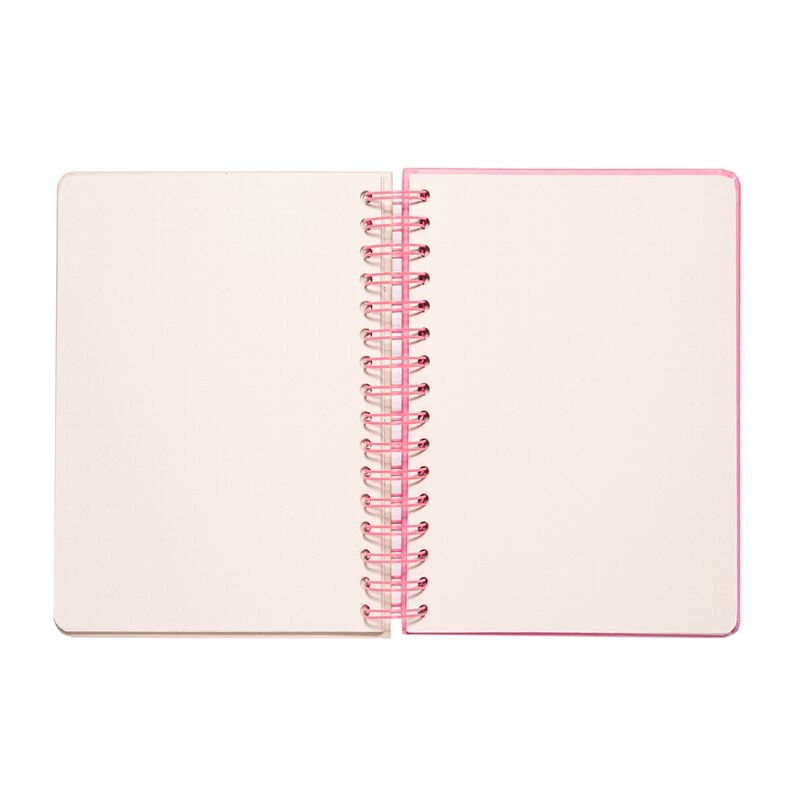 Intérieur du cahier A5 Pusheen Foodie ERIK avec pages blanches et pochette de rangement intégrée