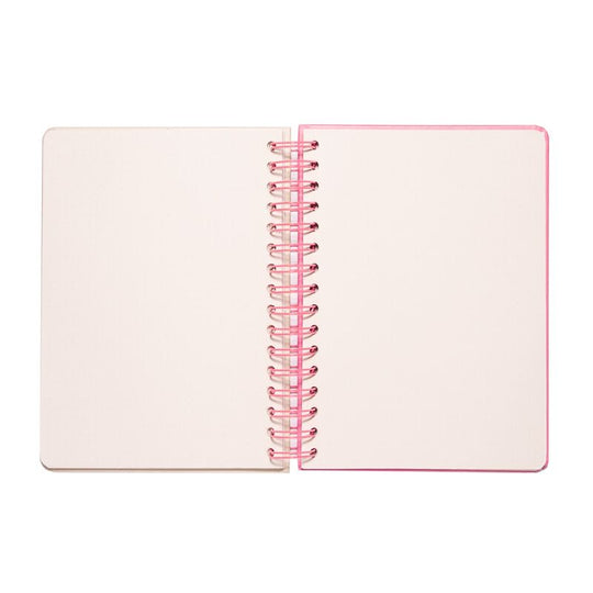 Intérieur du cahier A5 Pusheen Foodie ERIK avec pages blanches et pochette de rangement intégrée