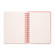 Détail de la fermeture élastique noire assurant la protection du cahier Line Friends ERIK