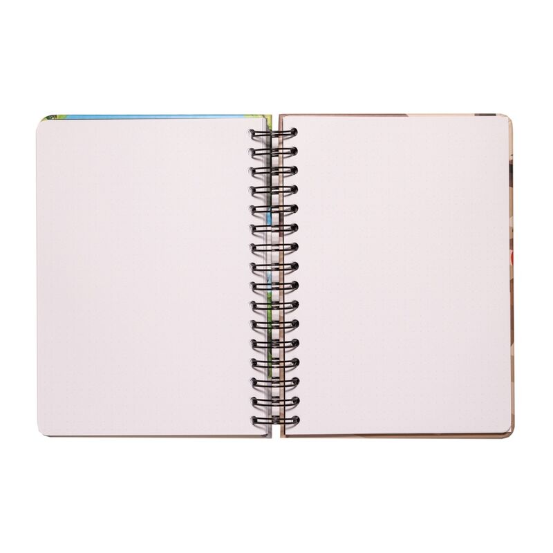 Fermeture élastique noire du cahier BT21 A5 ERIK maintenant les feuilles bien attachées