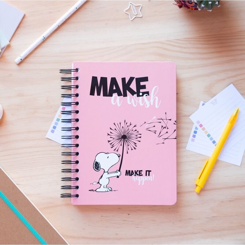 Poche intérieure du carnet Snoopy ERIK pour ranger papiers et cartes