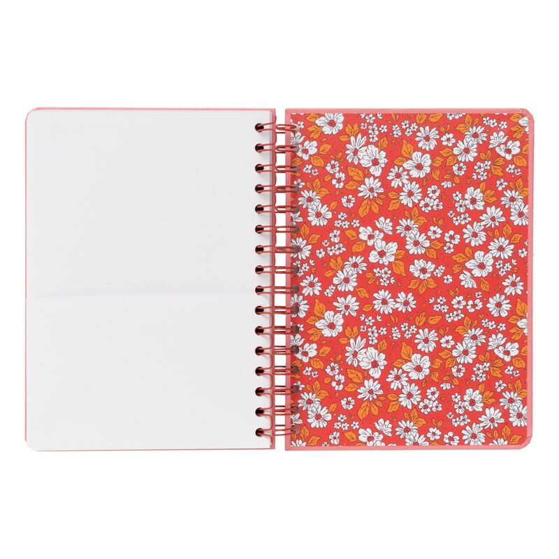 Pochette intérieure intégrée pour ranger des notes ou petits documents dans le cahier