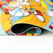Tapis gaming Sonic the Hedgehog ERIK déployé sur un bureau, mettant en valeur son design et ses dimensions