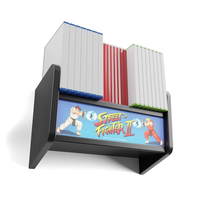 Lampe arcade Street Fighter ERIK illuminée, design vintage pour gamers passionnés