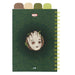 Détail de la reliure wire-o robuste du carnet A5 Marvel Groot ERIK