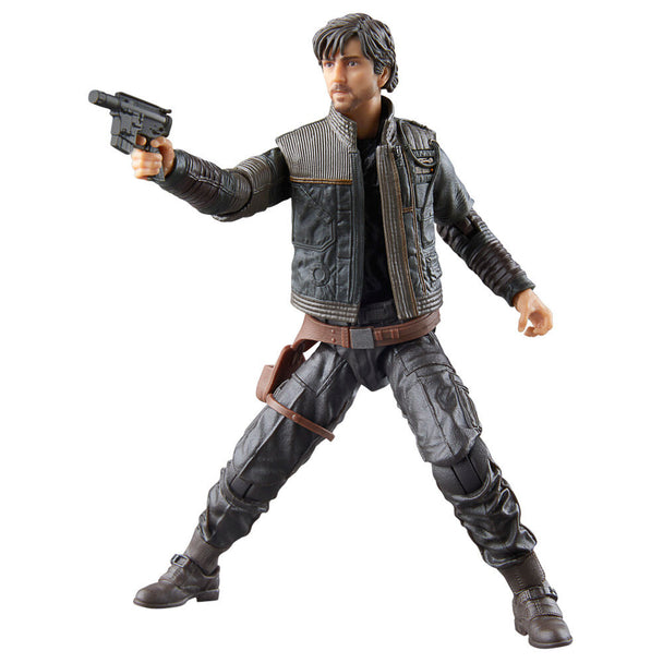 Détail du visage réaliste de la figurine Cassian Andor HASBRO 15cm