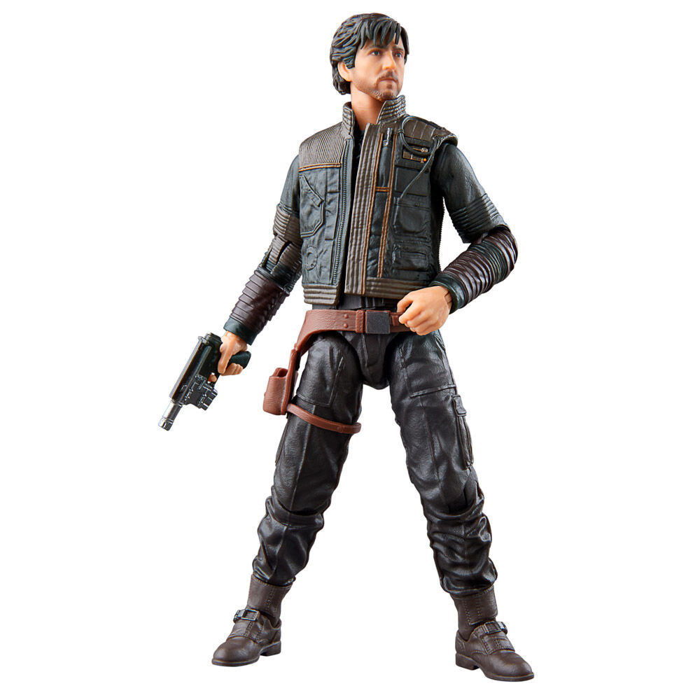 Gros plan sur les articulations mobiles de la figurine Cassian Andor 15cm